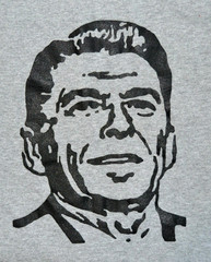 Vintage Ronald Reagan T Shirt. Professionally Screenprinted and Free Shipping!!