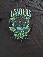 Outrank T-Shirt Men’s 2XL Black Graphic Print Leaders