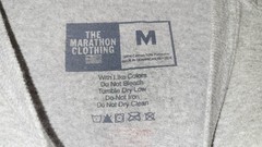 The Marathon Clothing Co. Crenshaw T Shirt Gray & Blue – Men’s Medium