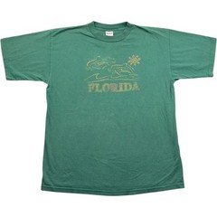 Murina T Shirt Extra Large Men’s Green Cotton Florida Dolphin Short Sleeve
