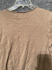 Zecmos Men V Neck Slim Fit 100 Cotton T-Shirt Basic T Shirts Casual