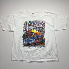 Dirt Car Nationals 2012 Tshirt Mens 3XL Big Print Front And Back Volusia Racing