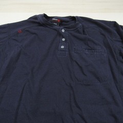 Ariat Shirt Mens Extra Large Blue Henley FR Fire Resistant Cat 2 Workwear