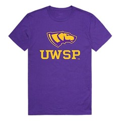 University of Wisconsin Stevens Point Pointers UWSP NCAA Cotton Licensed T-Shirt
