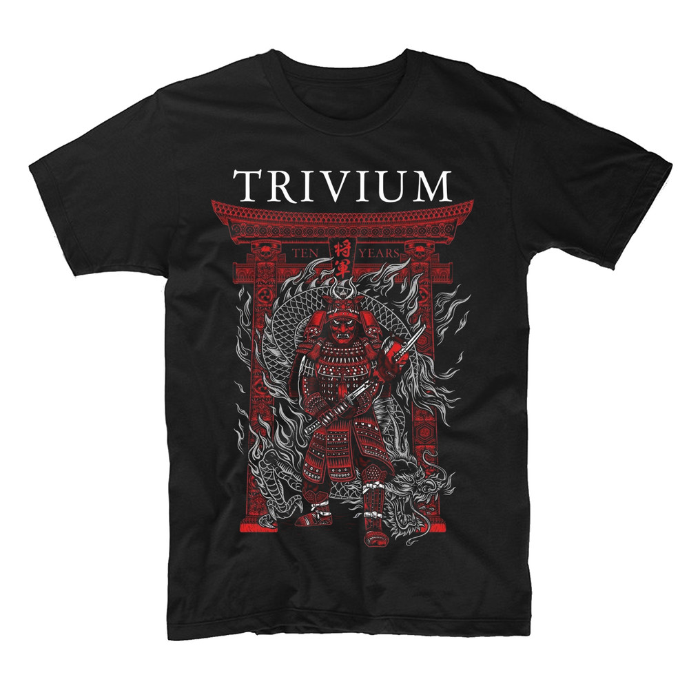 Trivium T-Shirt 180 GSM | Classic Fit 100% Cotton Men’s Women’s DTG Print