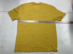 American Apparel Sustainable Collection USA MADE Vneck Tee 100% cotton Yellow L