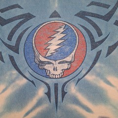 Grateful Dead Shirt Men Large Liquid Blue Vintage 90s Garcia Single Stitch A2