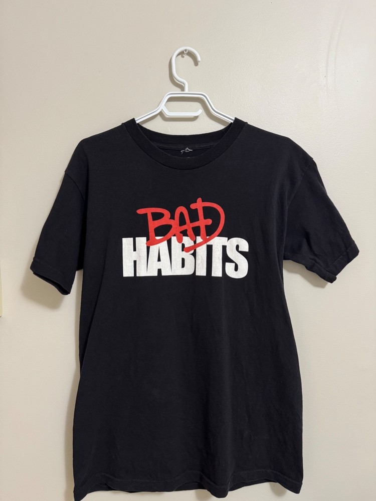 VLONE x Nav Bad Habits T-Shirt Black 2019 Men’s Size M