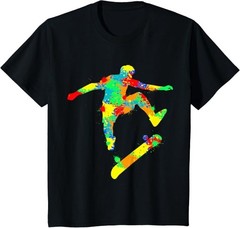 Skateboard Skater Skateboarder Boys Kids T-Shirt