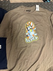 Lot Of 2 Bluey Bingo Unisex Graphic T-Shirts Size M Medium 1 New With Tags