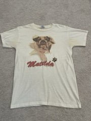 Vintage Wrestling Shirt 1987 Matilda Mascot British Bulldogs Tag Team WWF WWE