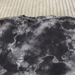 Hype T-Shirt Mens XL Black Tie Dye Graphic Street Wear Short Sleeve Skate Grunge