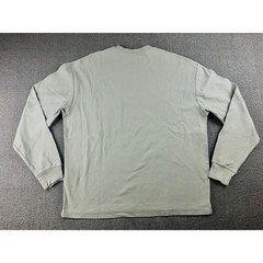 Kith Long Sleeve T-Shirt Men S Green Quinn Classic Pullover Streetwear Hypebeast