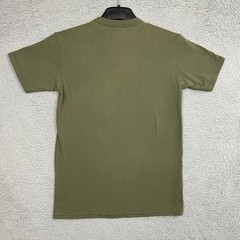 VTG Soffe T Shirt Tag M 17.5” PTP Single Stitch Sleeve Army Green Olive Military