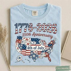 Patriotic Graphic Design Soft Feel Comfort Tee