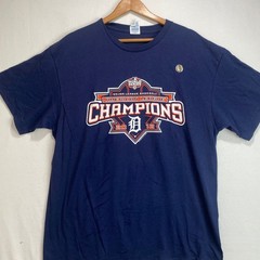 Detroit Tigers 2012 American League Champions World Series MLB Navy T-Shirt XL