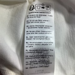 Fjallraven Logo Pocket T-Shirt Mens Eggshell White Organic Cotton Size M NWT