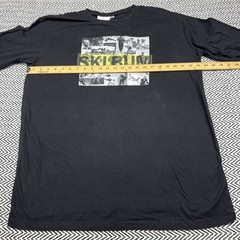 Warren Miller MENS XL Ski Bum Documentary Promo Ski Snow Long Sleeve Shirt RARE