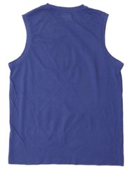 Kappa Mens Vest Top Large Blue Cotton AA26