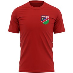 Personalised Namibia Badge T Shirt For Men shirt Football Him Soccer Custom F…