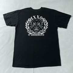 DIXXON Flannel Co T Shirt Men XL Black Panther Decade of Disobedience Graphic