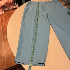 Vintage Veezo Streetwear Hip Hop Y2K Baby Blue Baggy Shirt & Pants Outfit SZ XL
