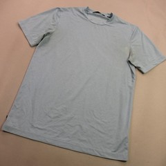 Travis Mathew Shirt Mens Medium Short Sleeve Crew Neck Blue Casual