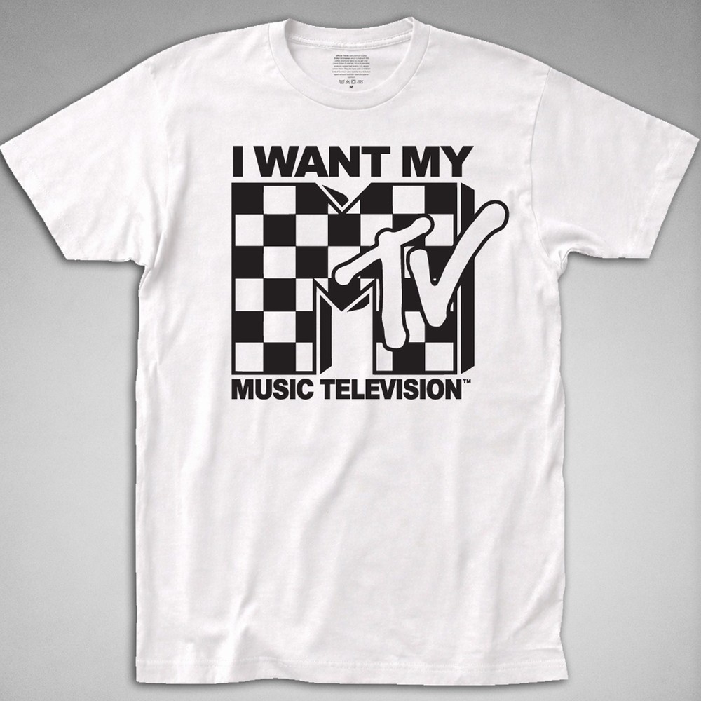 I WANT MY MTV T-Shirt music television m tv retro vintage 80s video 90s y2k 2000