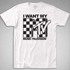 I WANT MY MTV T-Shirt music television m tv retro vintage 80s video 90s y2k 2000