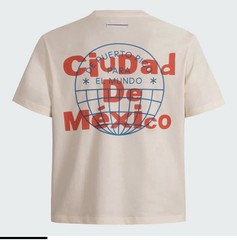 Adidas Originals DTMF BAD BUNNY CIUDAD DE MÉXICO HEAVYWEIGHT MERCH TEE NFL FIFA