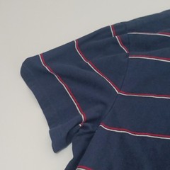 Goodfellow & Co Men’s Blue/Red/White Striped Short Sleeve Crew Neck Tee 2XL