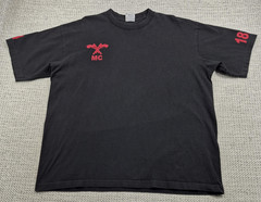 Pro Athletic Shirt Mens 2XL Black Unforgiven 1821 Renegades MC Biker Graphic Tee