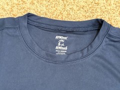 Epic Cool Performance Dry Fit Adult Short Sleeve T-Shirt Size Medium Navy Blue