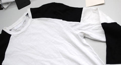 NEIL BARRETT LONG SLEEVE SHIRT NEW COTTON 160.00 WHITE XS-S-46