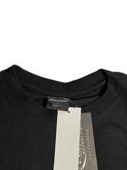 Penshoppe Philippines Men’s Black Graphic Logo Tee Size L Cotton Knit Crew Neck