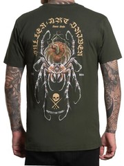 Sullen Men’s Krajda Tarantula Short Sleeve Premium T-shirt Tattoo Spider Tee