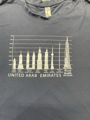 SOL’S Regent 11380 United Arab Emirates Burj Khalifa Graphic T-Shirt XXL