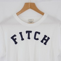 Abercrombie & Fitch Mens T Shirt Bundle M Logo Cotton Crew Neck 3 Pack Casual