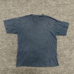Greg Norman T-Shirt Mens Size L Navy Blue Pocket Embroidered Shark Logo
