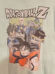 Dragon Ball Z Goku Vegeta Piccolo T Shirt Mens XL Blue DBZ Anime Graphic Tee