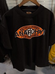 BRAND NEW – Bottega Desires Tee T-Shirt F**k The World Anarchy (Large)