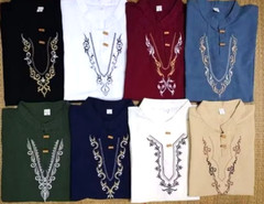Thai Traditional Vintage Shirt Cotton Shirt
