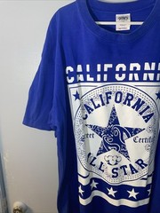 Shaka Wear California All Star T-Shirt 100% Cotton Size 2XL Streetwear USA G
