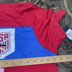 Nike Team USA Men’s National Soccer Team Athletic Cut T-Shirt Size XXL New Red