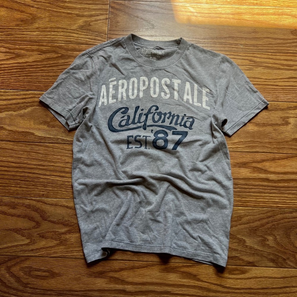 Vintage Y2K Aeropostale California Graphic Tee Surf Grunge Casual T-Shirt