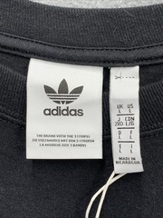 Adidas Graphic Logo Tee T-Shirt Men’s Large Black Trefold Splatte Dead Stock New