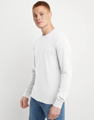 Hanes Long-Sleeve T-Shirt Men’s Originals Tri-Blend Lightweight Crewneck Jersey