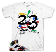 Shirt To Match AJ Retro 7 Miro Shoes – Classic Sneaker Tee