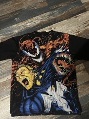 CARNAGE vs VENOM AOP Size XL Vintage Style Modern Print
