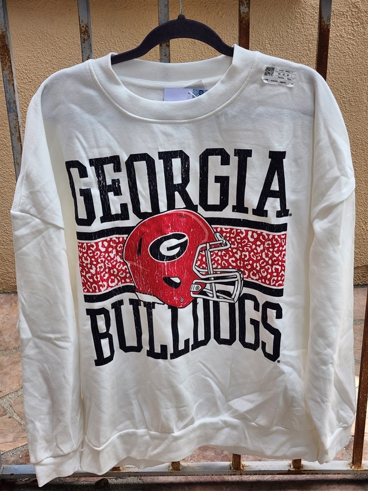 University Of Georgia Bulldogs Graphic Tee Shirt Adult Large UGA Gameday Couture